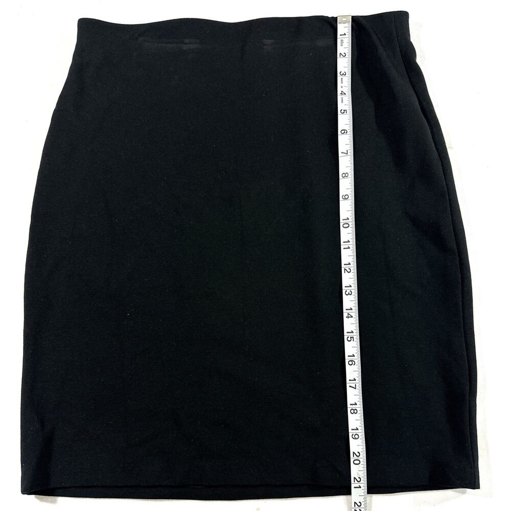 Philosophy Republic Clothing Black Pencil Skirt Women’s Size 10 Stretch Back Zip - Picture 2 of 7